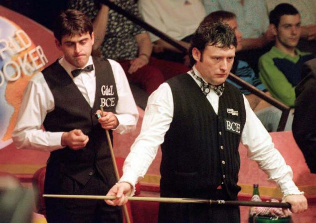 Risultati immagini per jimmy white and ronnie o' sullivan snooker