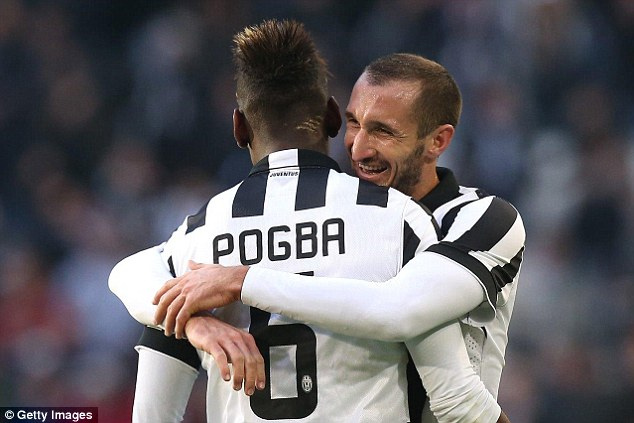 Risultati immagini per pogba chiellini