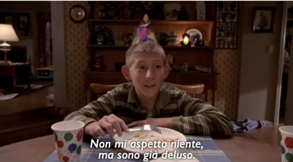 Non mi aspetto niente, ma sono già deluso. – @overd-r-ose ...