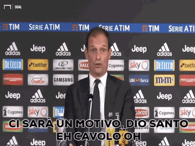 Allegri Max Allegri GIF - Allegri Max Allegri Ci Saràun Motivo GIFs