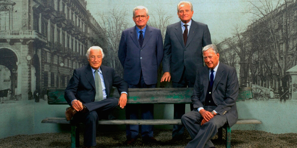Gianni Agnelli, Umberto e Boniperti: uomini che hanno fatto ...