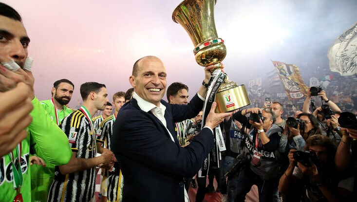 Allegri, la Juventus e quella finale di Coppa Italia epica: le urla a  Rocchi e quel gesto a Giuntoli