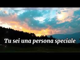 Sei una persona speciale 🌟 - YouTube