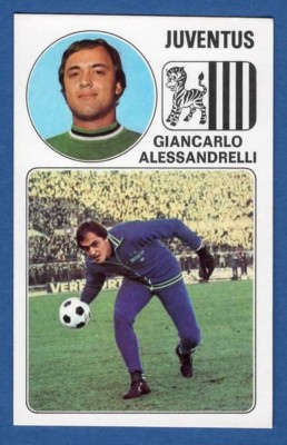 FIGURINA CALCIATORI PANINI 1976/77 - RECUPERO N.162 ALESSANDRELLI ...