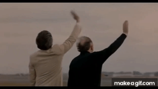 Boldi De Sica Salutano per 1 Minuto con Gesto dell' Ombrello ...