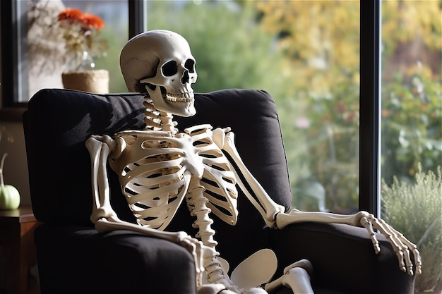 scheletro-di-halloween-seduto-su-una-sed