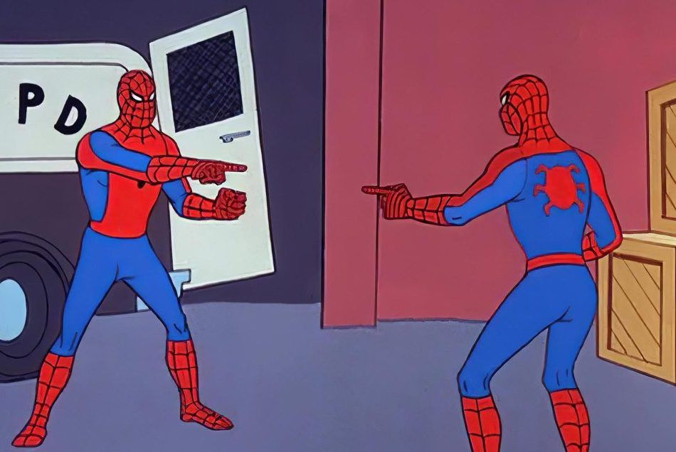 Spider-Man, Tom Holland, Andrew Garfield e Tobey Maguire riproducono il  mitico meme | Wired Italia