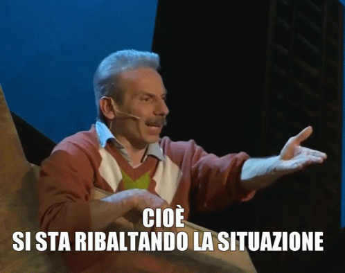 Giovanni Storti Ribaltando La Situazione GIF - Giovanni Storti Ribaltando  La Situazione Situazione - Discover & Share GIFs
