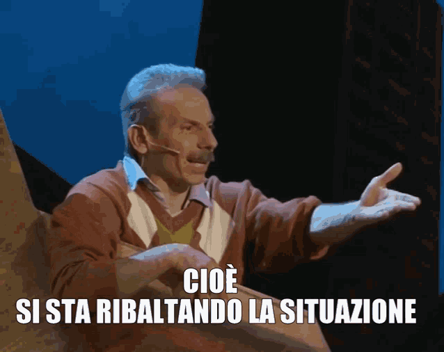 Giovanni Storti Ribaltando La Situazione GIF - Giovanni Storti Ribaltando  La Situazione Situazione - Discover & Share GIFs