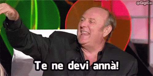 Te Ne Devi Annà GIF - Gerry Scotti Tu Si Que Vales Vattene - Discover ...