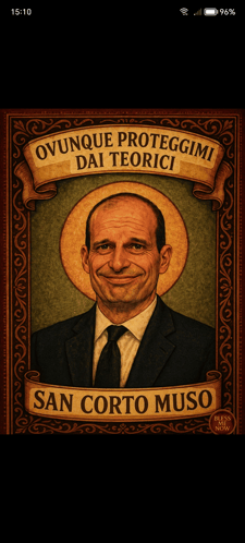 a picture of a man in a suit and tie with the words san corto muso on the bottom