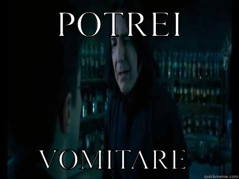 Severus Piton - Potrei Vomitare - quickmeme