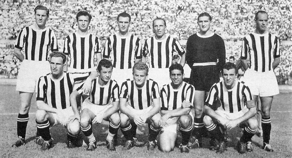 Risultati immagini per immagini formazione juventus 1949-50