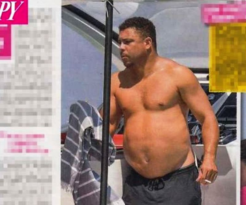 Risultati immagini per ronaldo pancia