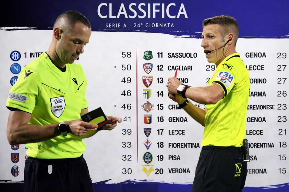 Open Var, AIA ammette errori in Genoa-Napoli e Juve-Lazio