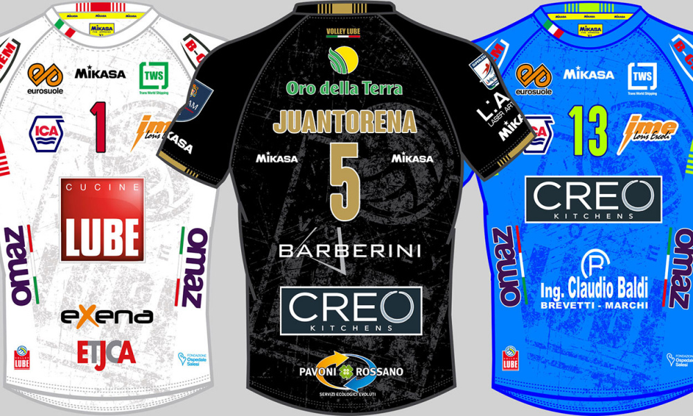 Le nuove maglie da gioco 2016-2017 in vendita nello shop online - Lube  Volley - Official Web Site