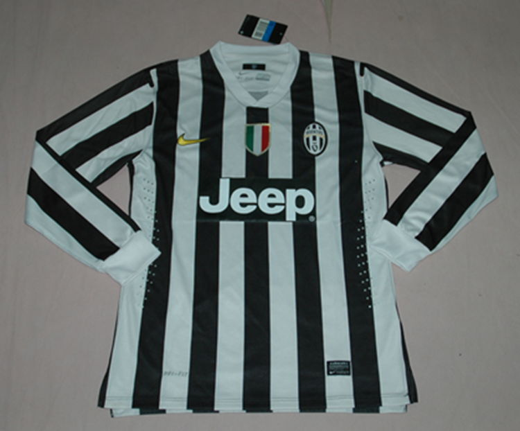 13-14-Juventus-Home-Long-Sleeve-Jersey-S