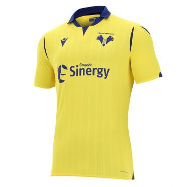 Seconda maglia Hellas Verona 2020-2021 gialla