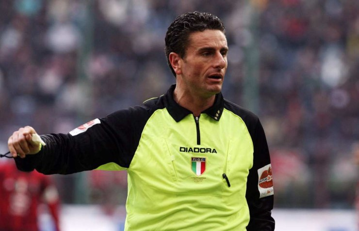L'ex arbitro De Santis