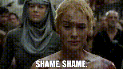 YARN | Shame. Shame. | Game of Thrones (2011) - S05E10 | Video clips by  quotes | 210e6682 | 紗