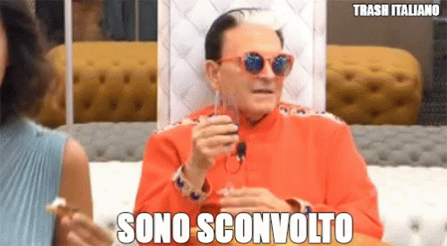 Sconvolto Malgioglio GIF - Sconvolto Malgioglio Gfvip - Discover &amp; Share  GIFs