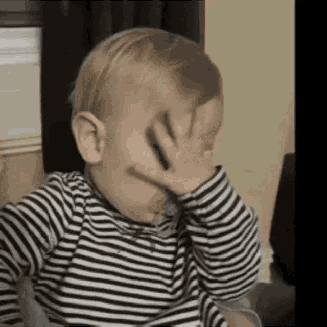Baby Facepalm GIF - Baby Facepalm - Discover & Share GIFs