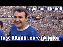 José Altafini, "Core n'grato" | 97 gol con il Napoli. | i grandi attaccanti  azzurri. Episodio 4. - YouTube