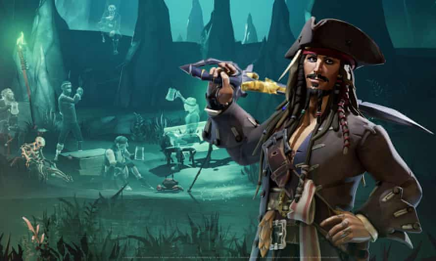 Sea of Thieves: Capitano Jack Sparrow.