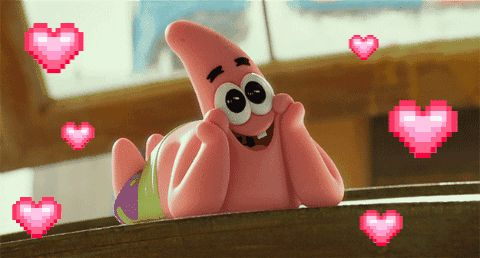 Patrick Star in love | Patrick gif, Patrick star, Love gif