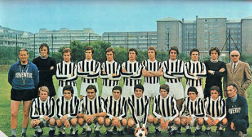 JUVENTUS 1971-72 vincitrice del campionato primavera