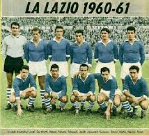 Lazio team group in 1960-61. | Calcio