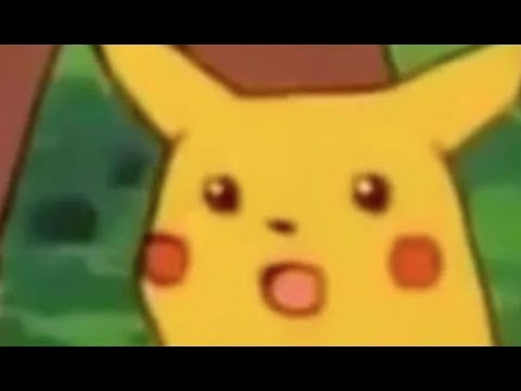 surprised pikachu meme origin - YouTube