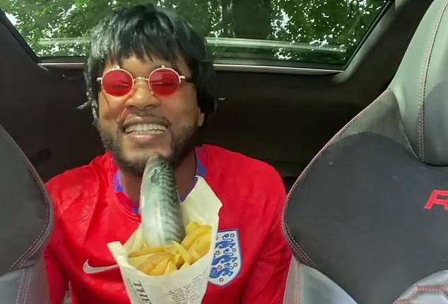 Patrice Evra encourages England to win Euro 2020 with a RAW FISH in crazy  viral Instagram video · What New2Day