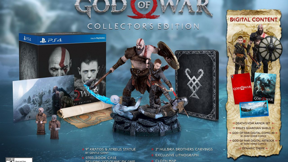 God of War: svelate Collector's, Limited e Digital Edition