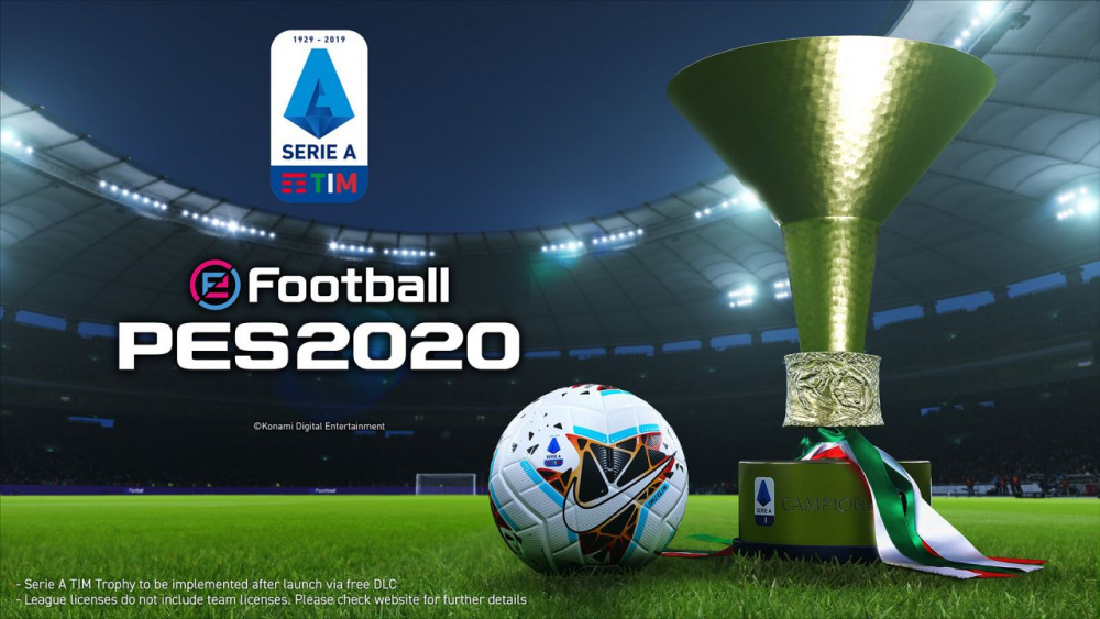 PES 2020 avrà la licenza Serie A TIM, è ufficiale!