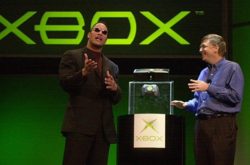 Xbox: The Rock all'epoca era principalmente conosciuto per la sua professione di wrestler