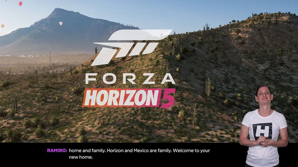 Forza Horizon 5 alza l'asticella per l'accessibilità: confermato il supporto alla lingua dei segni