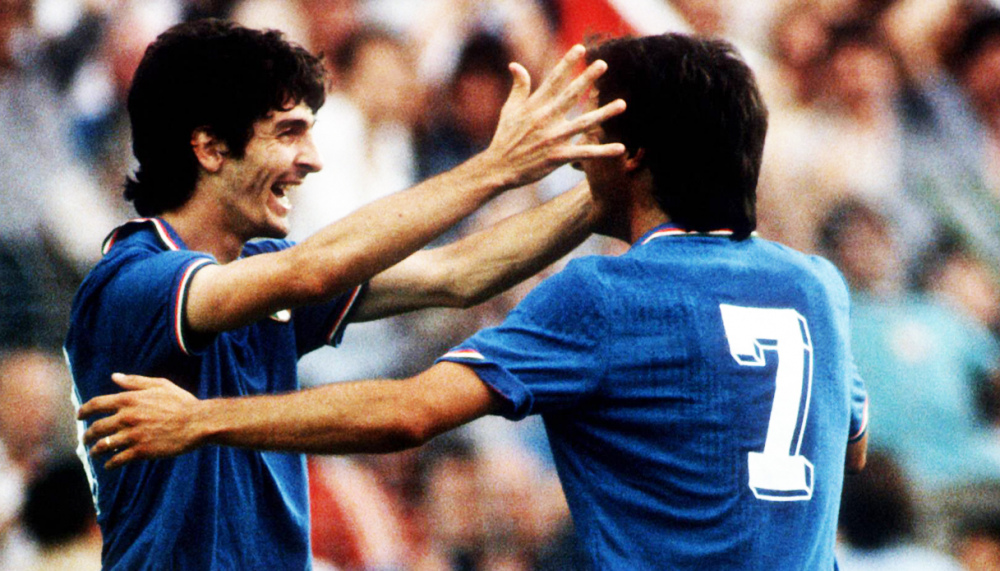 Paolo Rossi e Gaetano Scirea - Paolo Rossi, il Pablito del Mondiale 82.  Immagini indimenticabili | Virgilio Sport