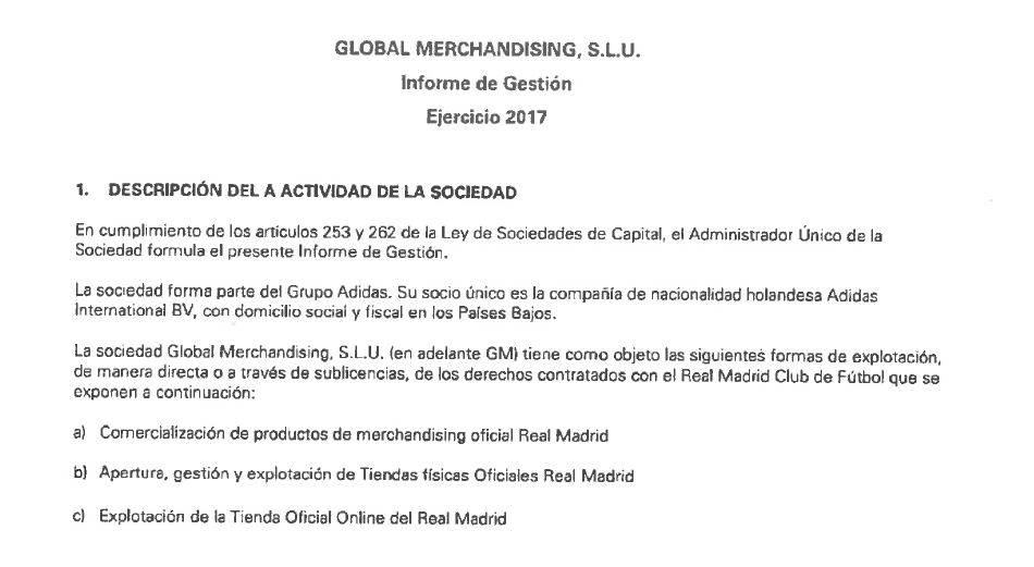 Come funziona l'accordo Real Madrid Adidas