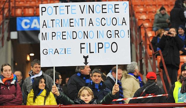 Filippo, il piccolo tifoso deluso, L'Inter lo porta alla Pinetina ...
