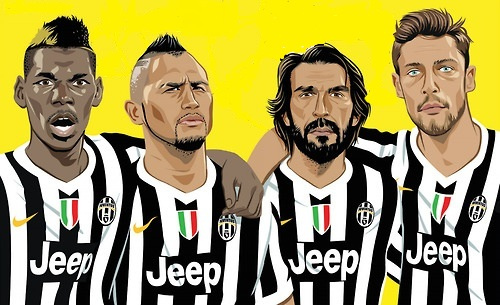 Maillot Vintage 2013/14 Juventus Extérieur (S) Authentique Maillot Vintage 2013/14 Juventus Extérieur (S) Authentique