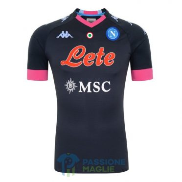 Terza maglia Napoli 2020-2021 blu e rosa