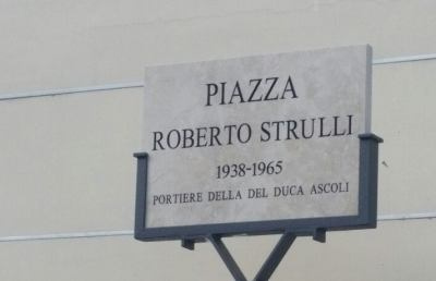 Ascoli, intitolato piazzale all'indimenticabile Roberto Strulli -  picenotime - IT